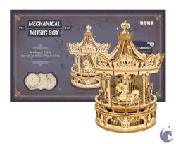 ROKR DIY - BOÎTE À MUSIQUE CARROUSEL ROMANTIQUE